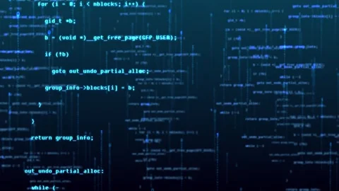 Data Code Program Cybersecurity Information Stock Footage 307974005