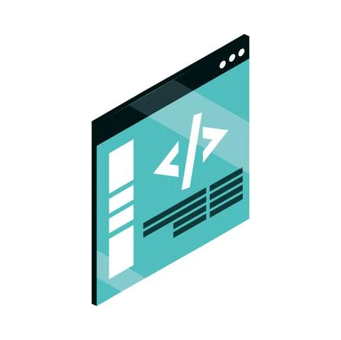 Data code server 스톡 일러스트