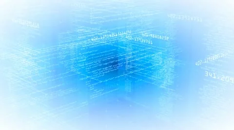Data code technology (hd loop) Stock Footage 9868438