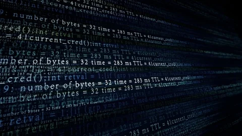 Data code text on Digital board. Stock Footage 84672008