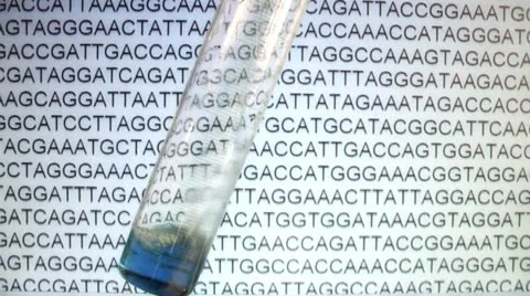 Data collection to determine the DNA Stock Footage 12522068