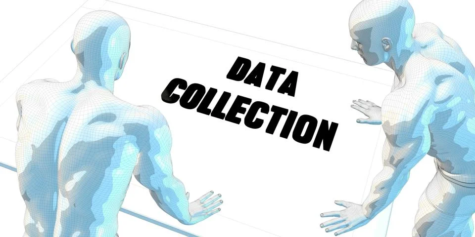 Data Collection 스톡 일러스트