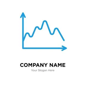 Data company logo design template Stock Illustration