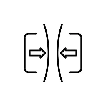 Data Compression Icon for File Management and Archiving Solutions Stock Illustration