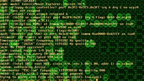 Data computer code technology binary programming Stock Footage 84675260