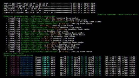 Data computer code technology binary programming Stock Footage 107236935