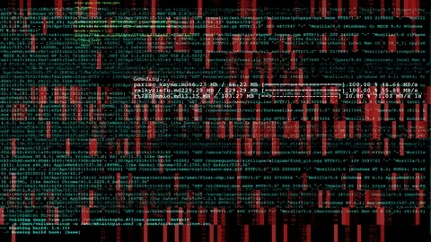 Data computer code technology binary programming Stock Footage 107287674