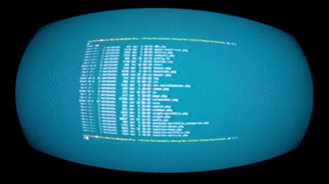 Data computer code technology Stock Footage