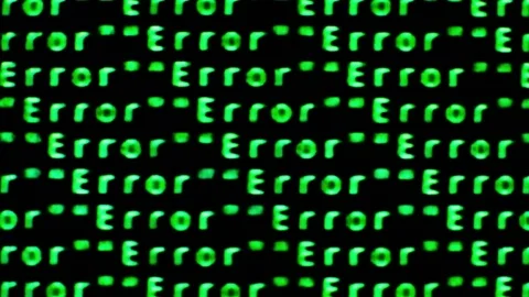 Data computer code technology matrix binary error Stock Footage 85382192