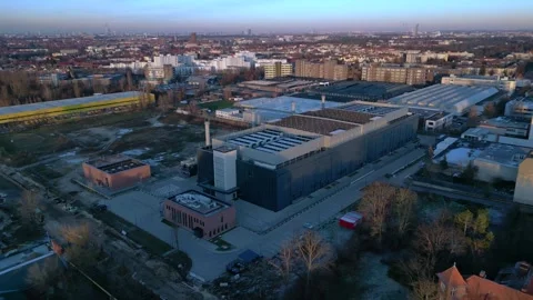 Data Computing center cloud service quantum computing, server space Best aerial Video stock 322091369