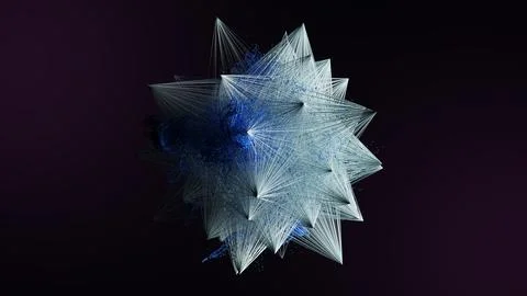 Data concept, Internet connection network high digital technology. 3D Render. Stock Illustration