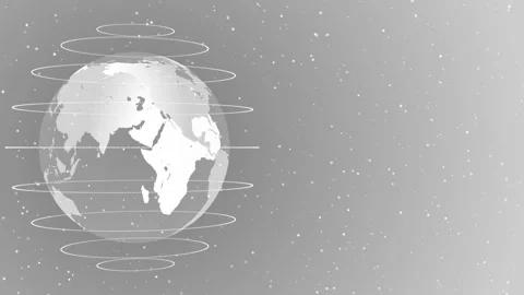 Data Connection Cyber Security, Digital Data Global Hologram Technology Network Stock Footage 338421348