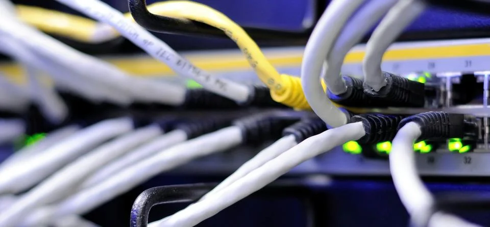 Data connections 库存照片