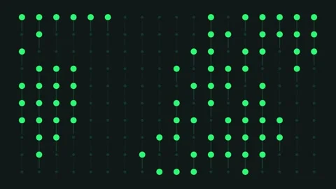 Data Connectivity Network Digital Pattern Background Stock Footage 337037960