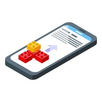 Data construct icon isometric vector. Html system Illustrazione stock