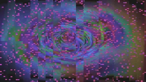 Data corruption glitch Horizontal 60s signal interference background 4K Stock Footage 330085154