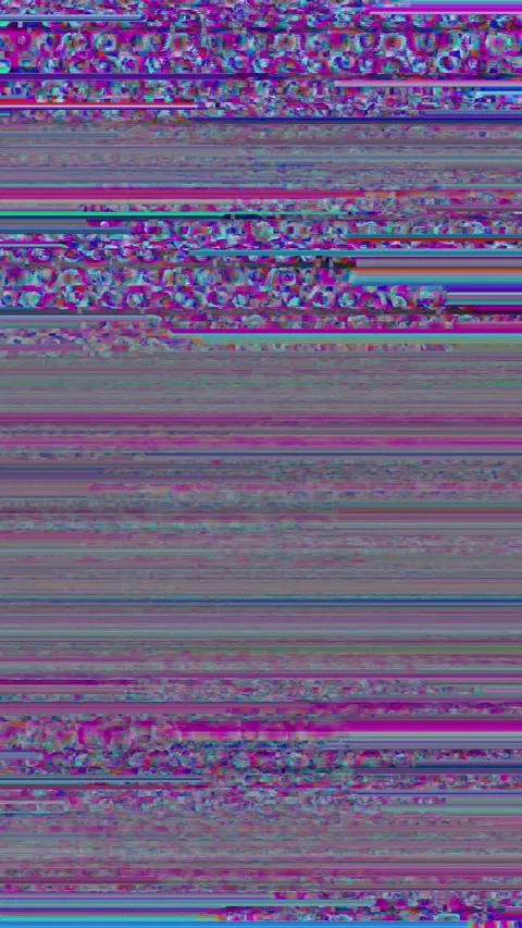 Data corruption glitch Vertical 5s noise overlay transition 4K Stock Footage 330070697