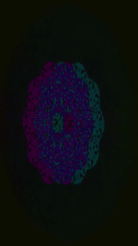 Data corruption glitch Vertical 5s background animation 4K Stock Footage 330083817