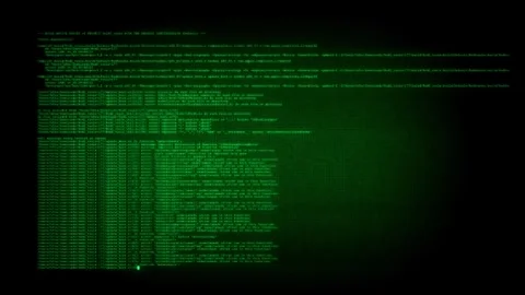 Data Corruption Message Stock Footage 263044665