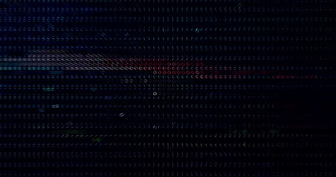 Data corruption or transmission failure animation, 4K, computer screen Stock Footage 255252976