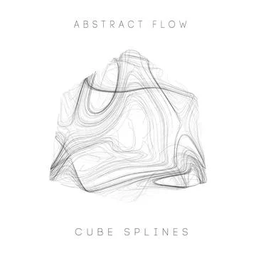 Data cube blockchain technology background. Futuristic network vector 스톡 일러스트