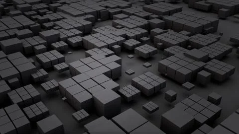 Data cube texture Stock Illustration