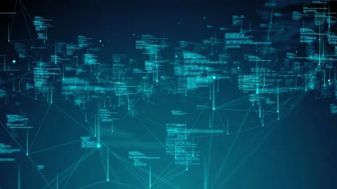 Data Depths Algorithmic Explorations in Coding and Network Analysis Stock Footage 256059510