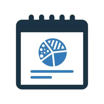 Data, diagram, document icon. Simple editable vector design isolated on a w.. Illustrazione stock