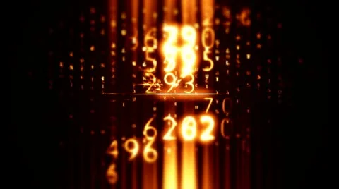 Data with Digital Art 20 Stock Footage 20489908