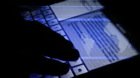 Data Digital background ( Color series 4 - Version from 1to12 )"Think Different" Stock Footage 10751341