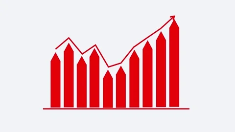 Data-Driven Business Report Animation with KPI Graphs and Charts Stock Footage 315764123