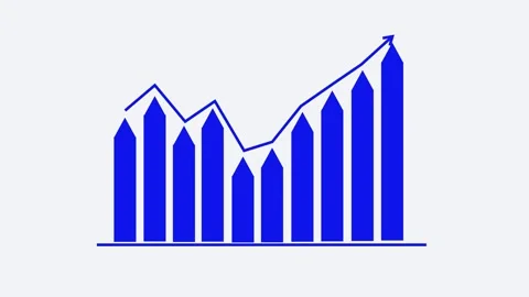 Data-Driven Business Report Animation with KPI Graphs and Charts Stock Footage 315764138