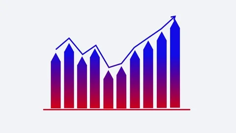 Data-Driven Business Report Animation with KPI Graphs and Charts Stock Footage 315764196