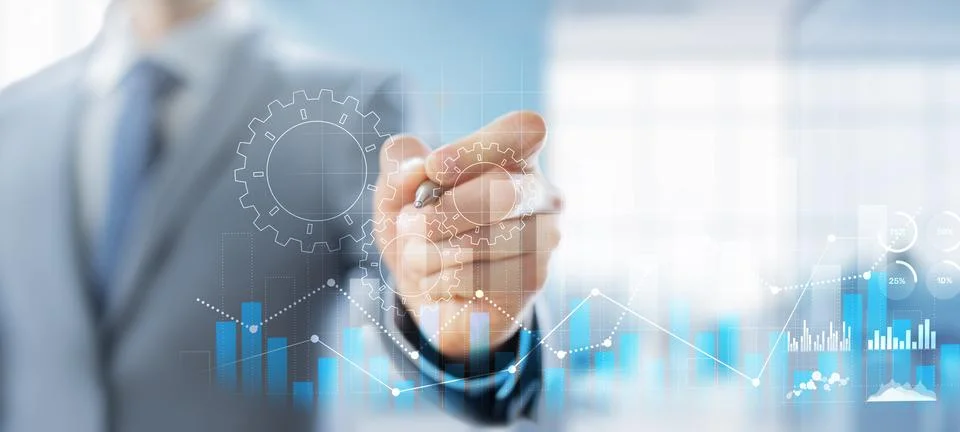 Data-Driven Decision Making and Performance Analy. Stock Photos