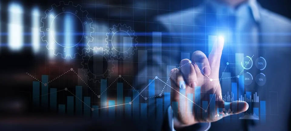 Data-Driven Decision Making and Performance Analy. Foto stock