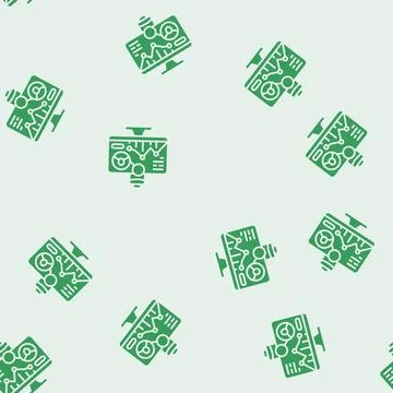 Data driven recruitment analytics head hunting glyph seamless pattern 스톡 일러스트