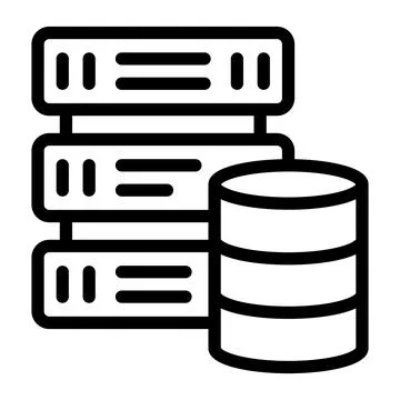 Data driven Vector Icon Design Illustration 스톡 일러스트