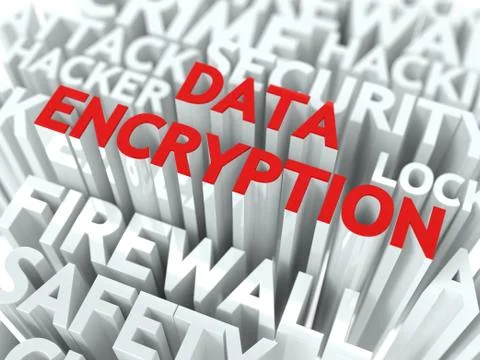 Data Encryption Concept. Stock Illustration
