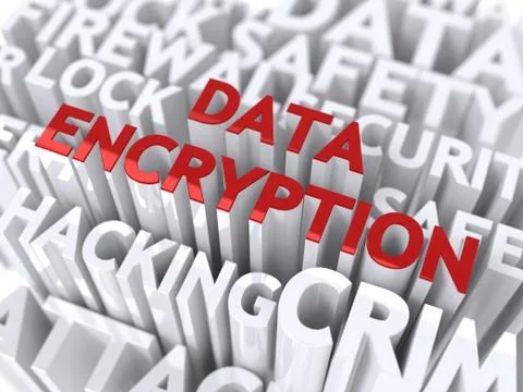 Data Encryption Concept. Stock Illustration