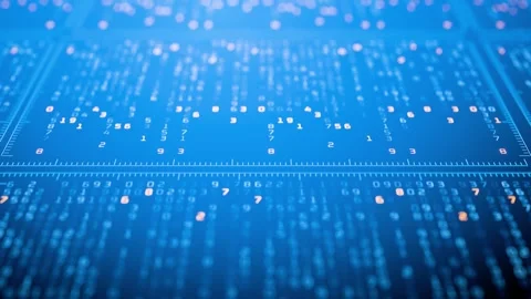 Data encryption. Data encryption. Blockchain technology. Stock Footage 339509400
