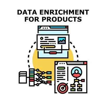 Data enrichment process for product information management 库存插图
