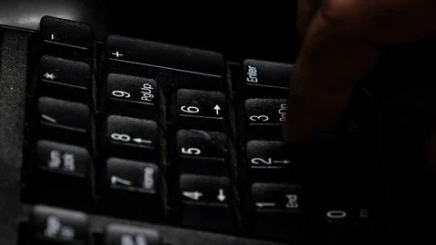 Data Entry Stock Footage 90337796