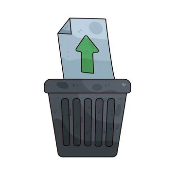 Data Erase illustration Stock Illustration