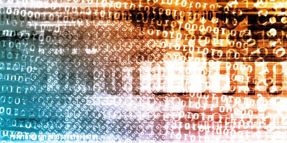 Data Explosion Foto stock