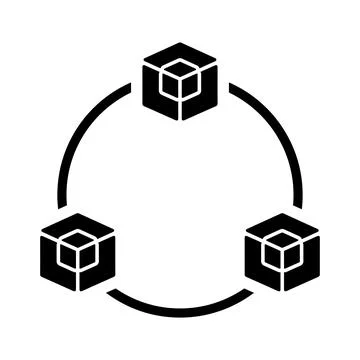 Data, File transfer icon. Black vector design. Stock Illustration