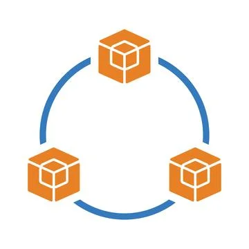 Data, File transfer icon. Simple editable vector isolated on a white backgr.. Stock Illustration