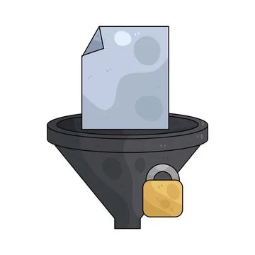 Data Filter illustration Illustration