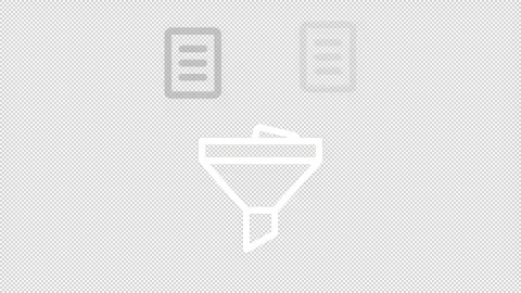 Data filtering for insight white line animation Stock Footage 340285463