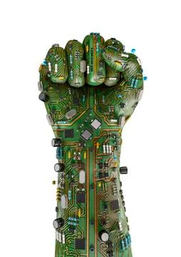 Data fist Illustrazione stock