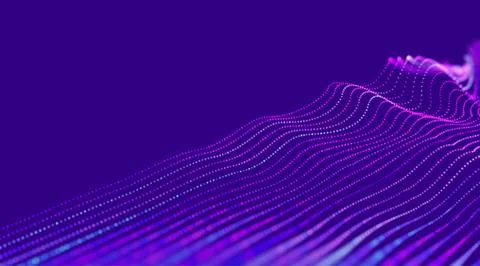 Data flow abstract vector illustration. Information stream. Technology of dat Stock Illustration